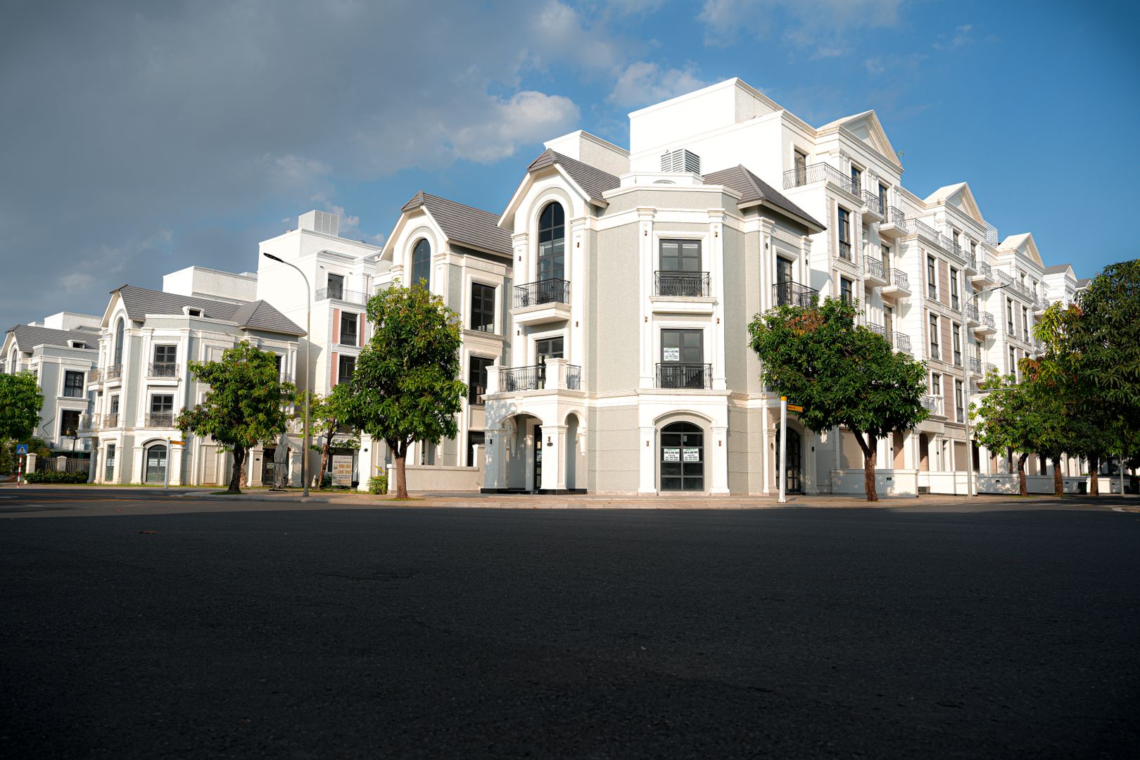 Modern residential buildings in Al Barsha